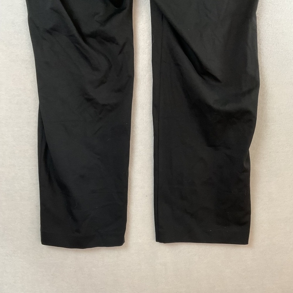 Lane Bryant Women 26L Black Straight Leg Pull On Ponte Knit Dress Pants Tall NWT - Picture 14 of 14
